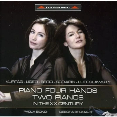 Afbeelding van Paola Biondi &amp; Debora Brunalti Piano Four Hands In The XX Century (CD)