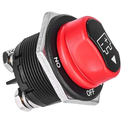 Afbeelding van Batterij scheidingsschakelaar, 12 V, 24 200 A, batterijschakelaar, waterdichte batterijscheidingsschakelaar, isolator schakelaar voor auto, vrachtwagen, boot, jacht,