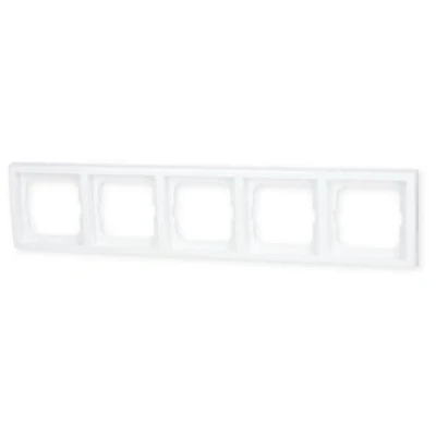 Afbeelding van Busch Jaeger, Accessoires schakelprogramma, toekomstig frame 1725 184 5gang davos/ studioweiss