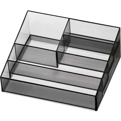 Afbeelding van Opbergbox iDesign Sarah Tanno Grijs (20 x 16 8,3 cm)