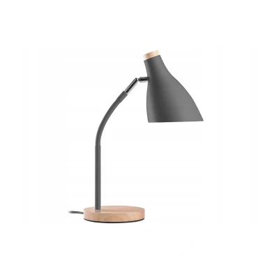Afbeelding van LED bureaulamp E27 fitting Grijs 