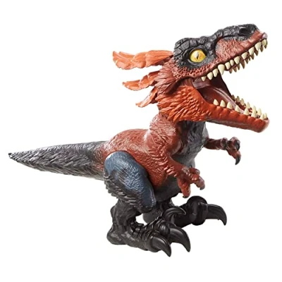 Afbeelding van Mattel Jurassic World Uncaged Vuur dinosaurus Speelgoeddinosaurus met interactieve geluiden en sensoren Vanaf 4 jaar GYW89