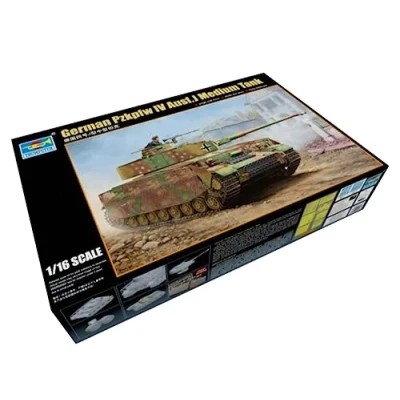 Afbeelding van 1:16 Trumpeter 00921 German Pzkpfw IV Ausf.J Medium Tank Plastic Modelbouwpakket