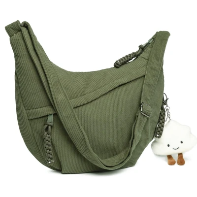Afbeelding van Ibenzoa® Stijlvolle en Veelzijdige Crossbody Schoudertas voor Dames met Verstelbare Riem Ruime Opbergmogelijkheden