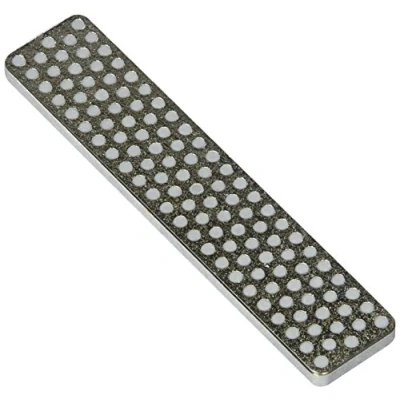 Afbeelding van DMT A4XX Diamond Whetstone voor gebruik met Aligner Extra Grof Mes Sharpener Zilver, 4 Inch