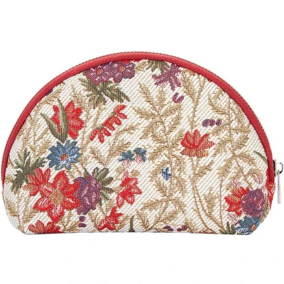 Afbeelding van Signare Make up tas Gobelin Flower Meadow William Kilburn
