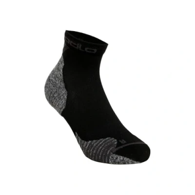 Afbeelding van Sok Odlo Unisex Quarter Ceramicool Run Black Schoenmaat 39 41