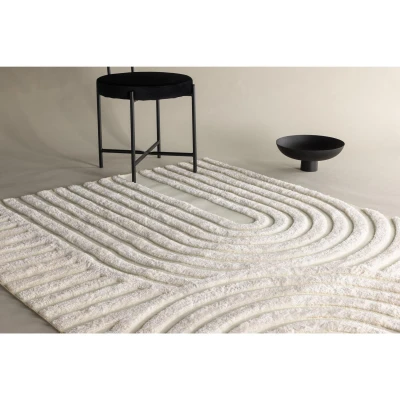 Afbeelding van Svea Vito vloerkleed 200 x 290 cm off white Stof