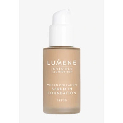 Afbeelding van Lumene Invisible Illumination Vegan Collagen Serum IN Foundation SPF34 Foundation, Dames, Maat: 30 ml, 4