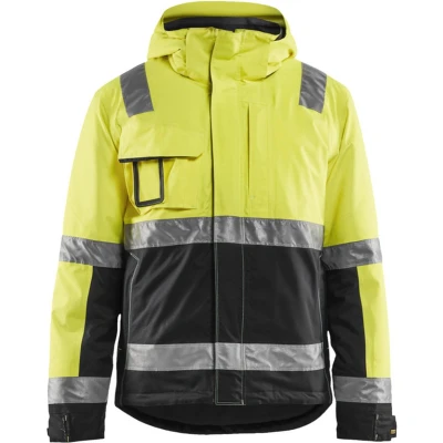 Afbeelding van Blaklader Winterjas High Vis 4870 1987 Geel/Zwart