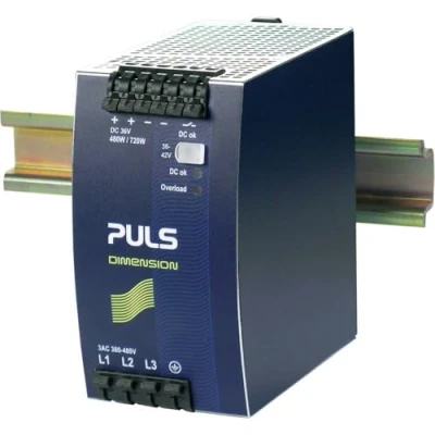 Afbeelding van PULS DIMENSION QT20.361 DIN rail netvoeding 36 V/DC 13.3 A 480 W Aantal uitgangen: 1 x Inhoud: stuk(s)