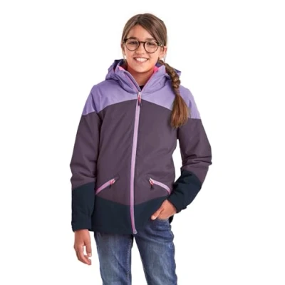 Afbeelding van killtec meisjes Outdoorjack/functioneel jack met capuchon KOW 195 GRLS JCKT, plum, 140, 38510 000