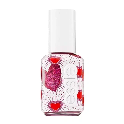 Afbeelding van essie® original 602 sparkles between us roze glitter nagellak 13,5 ml