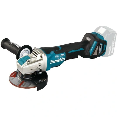 Afbeelding van Makita DGA519ZJ 18V Li ion accu haakse slijper body in Mbox X LOCK 125mm koolborstelloos