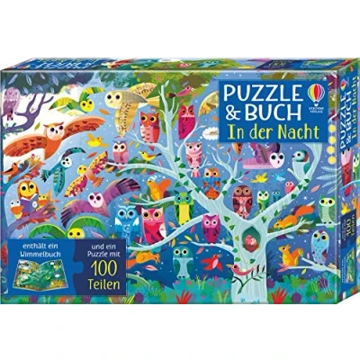 Afbeelding van Puzzle &amp; Buch: In der Nacht