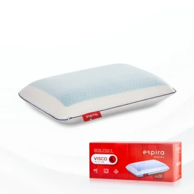 Afbeelding van Espira Gel Cell Koelend Kussen 40x60 Ergonomisch Schouder met Technologie Geheugen Foam Moeilijk Steun voor Optimaal Comfort