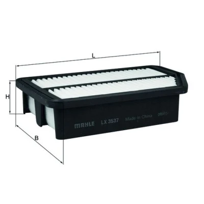 Afbeelding van Knecht Luchtfilter LX 3537