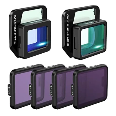 Afbeelding van Freewell Groothoeklens En Anamorfe lens met ND Filter compatibel Mavic 3/Mavic 3 Cine/Mavic 3E (NIET Classic/Mavic Pro/Mavic Pro Cine)