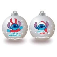 Afbeelding van ARDITEX Lilo &amp; Stitch kerstballen, diameter 6 cm, 10 stuks