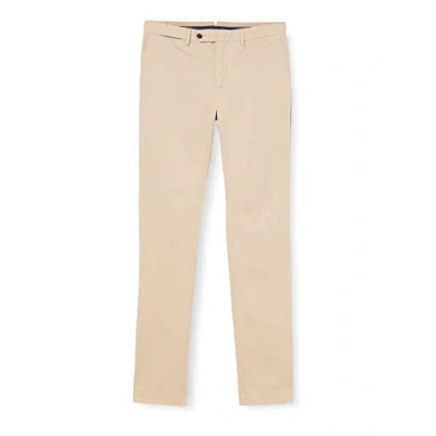 Afbeelding van Hackett London Kensington Slim Chino Herenbroek, Beige (Oatmeal 8hw)