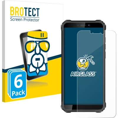 Afbeelding van BROTECT Screenprotector voor Oukitel WP5 Pro Folie Beschermfolie Beschermglas transparant (6 Stuks)