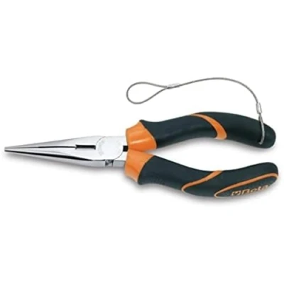 Afbeelding van Beta 1166BM HS 200 Telefoontangen lange halfronde bekken verchroomd twee componenten handgreep H SAFE 011664040