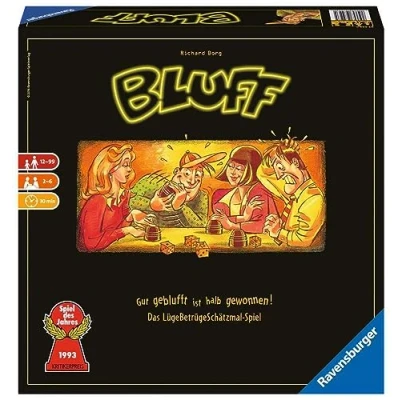Afbeelding van Ravensburger Bluffen: Goed bluffen is Het halve werk! LügebetrüschEtzmal spel