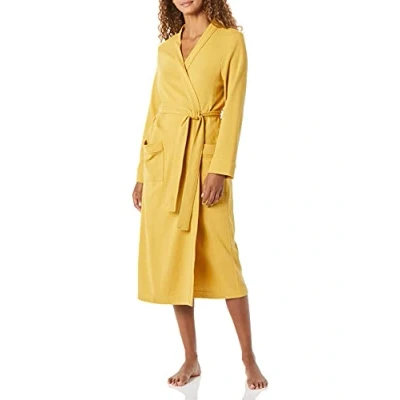 Afbeelding van Amazon Essentials Lichtgewicht gewaad over de volledige lengte voor dames (verkrijgbaar in grote maten), mosterdgeel, medium