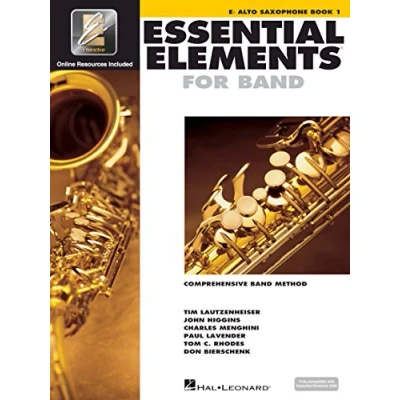 Afbeelding van Essential elements for Band book 1 with eei saxophone alto +enregistrements online: Comprehensive Method