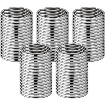 Afbeelding van Doodadeals® Sleutelringen 25 mm Sleutelhanger Ringen Splitringen 50 Stuks