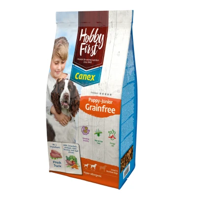 Afbeelding van Hobbyfirst Canex Puppy Junior Grainfree Eend Hondenvoer 12 kg