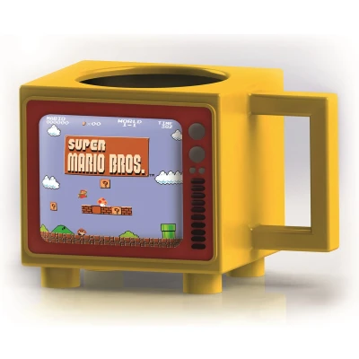 Afbeelding van Super Mario Bros Like A Boss 3D Thermische Mok
