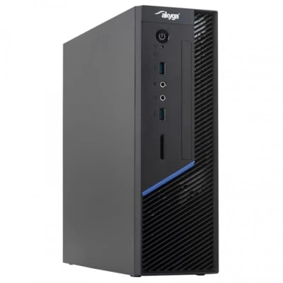 Afbeelding van AK 202 01BK Small Form Factor (SFF) PC Black Mini ITX Galvanized steel Home/Office