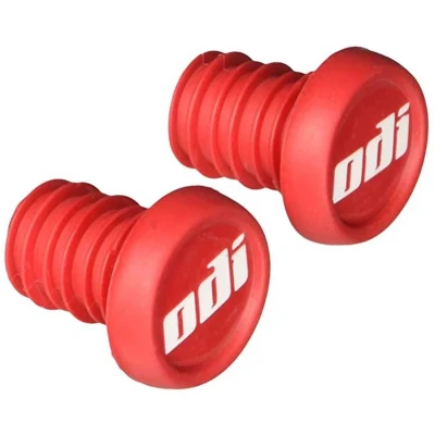 Afbeelding van ODI Bar End eindkappen BMX, rood, F72PPBR