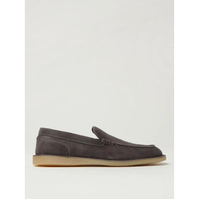 Afbeelding van Slip On Loafers with Suede Upper and Leather Lining Grey