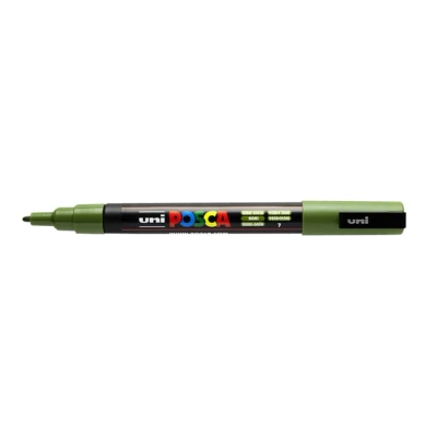 Afbeelding van Verfstift Posca PC3M F kaki