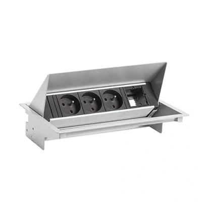 Afbeelding van Bachmann, Stekkerdoos, CONEO Set 3xUTE 1xCM vermogen 0,2m GST18 (3 x, CEE 7/5, 7/3, 0.20 m)