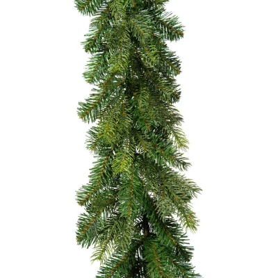 Afbeelding van Decoris Guirlande kerstslinger groen 270 cm