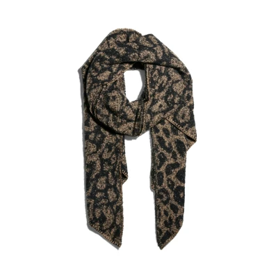 Afbeelding van PIECES Dames Pcpyron Long Animal Sjaal Noos Bc Sjaal, Tigers Eye/Aop: leo, One Size (Fabrikant maat:ONESIZE)