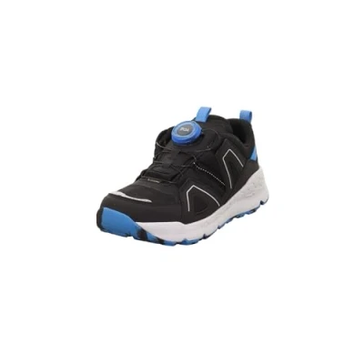 Afbeelding van Superfit Free Ride sneakers voor jongens, zwart blauw 0000, 34 EU Schmal