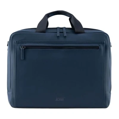Afbeelding van JOST laptoptas Business tas met laptopvak Halmstad 2F Bag Navy donkerblauw