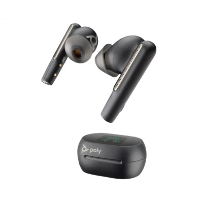 Afbeelding van HP Poly Voyager Free 60+ UC Headset Draadloos In ear Oproepen/muziek USB Type C Bluetooth Zwart