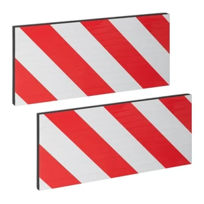Afbeelding van Relaxdays stootrand garage set van 2 flexibel stootstrip autodeur deurbeschermer