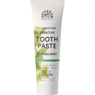 Afbeelding van Urtekram Tandpasta Strong Mint Sensitive 75ML