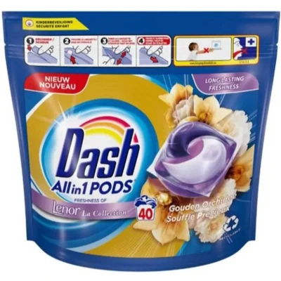 Afbeelding van Dash All in 1 Pods Gouden Orchidee 40 wasbeurten