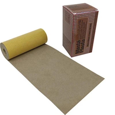 Afbeelding van MastaPlasta Instant Original Suede Repair Tape Roll Beige 150 x 10 cm (60 inch 4 in). Bekleding kwaliteit. Fix banken, auto interieurs, jassen, tassen en meer. Perfect voor de meeste fluwelen ook!