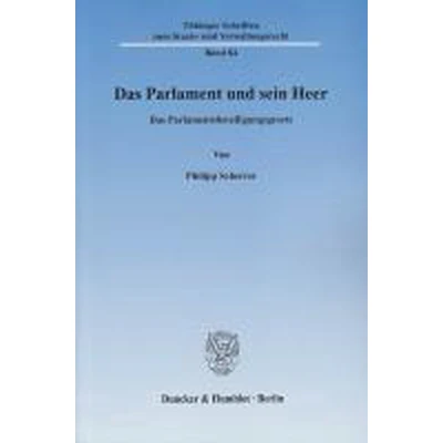 Afbeelding van Das Parlament Und Sein Heer