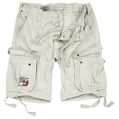 Afbeelding van Surplus Airborne Vintage Shorts Off Wit maat XL
