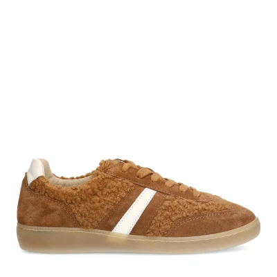 Afbeelding van Sacha Bruine Dames Lage Sneakers (Maat 38, Suède)