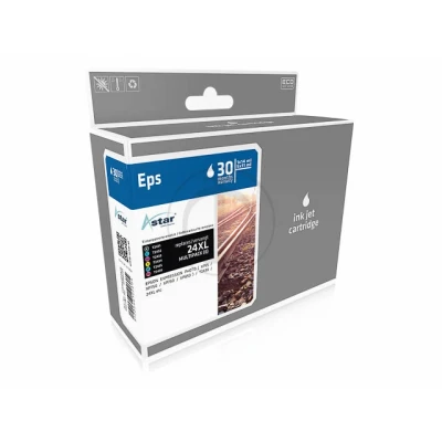 Afbeelding van As46249 Astar Epson T2438 Xp Inkt Cmyk Gy/Lg/Pc/Pm Hc Rebuilt 6 Pack